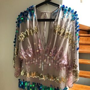 Asos petite kimono mini